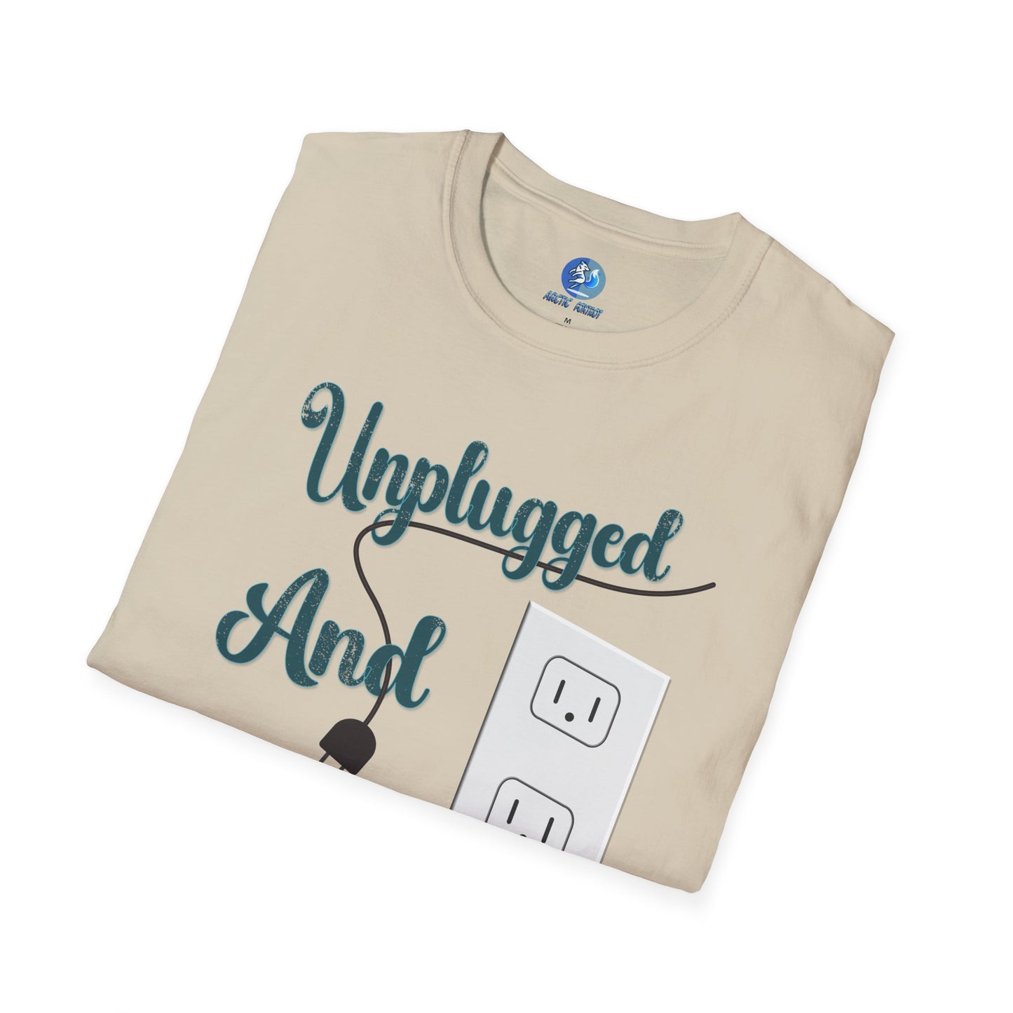 Unplugged and Unhappy - Unisex Softstyle T-Shirt