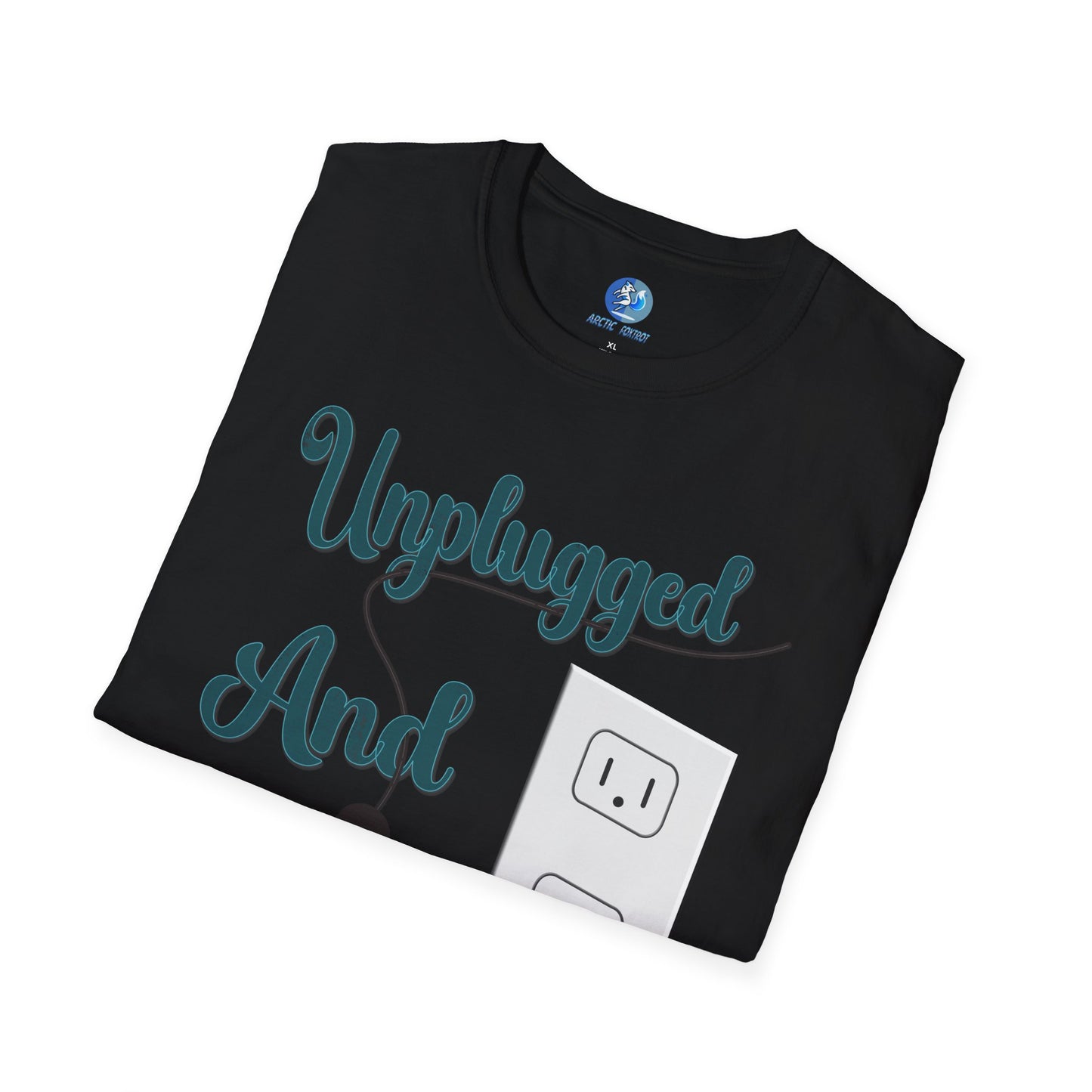 Unplugged and Unhappy - Unisex Softstyle T-Shirt