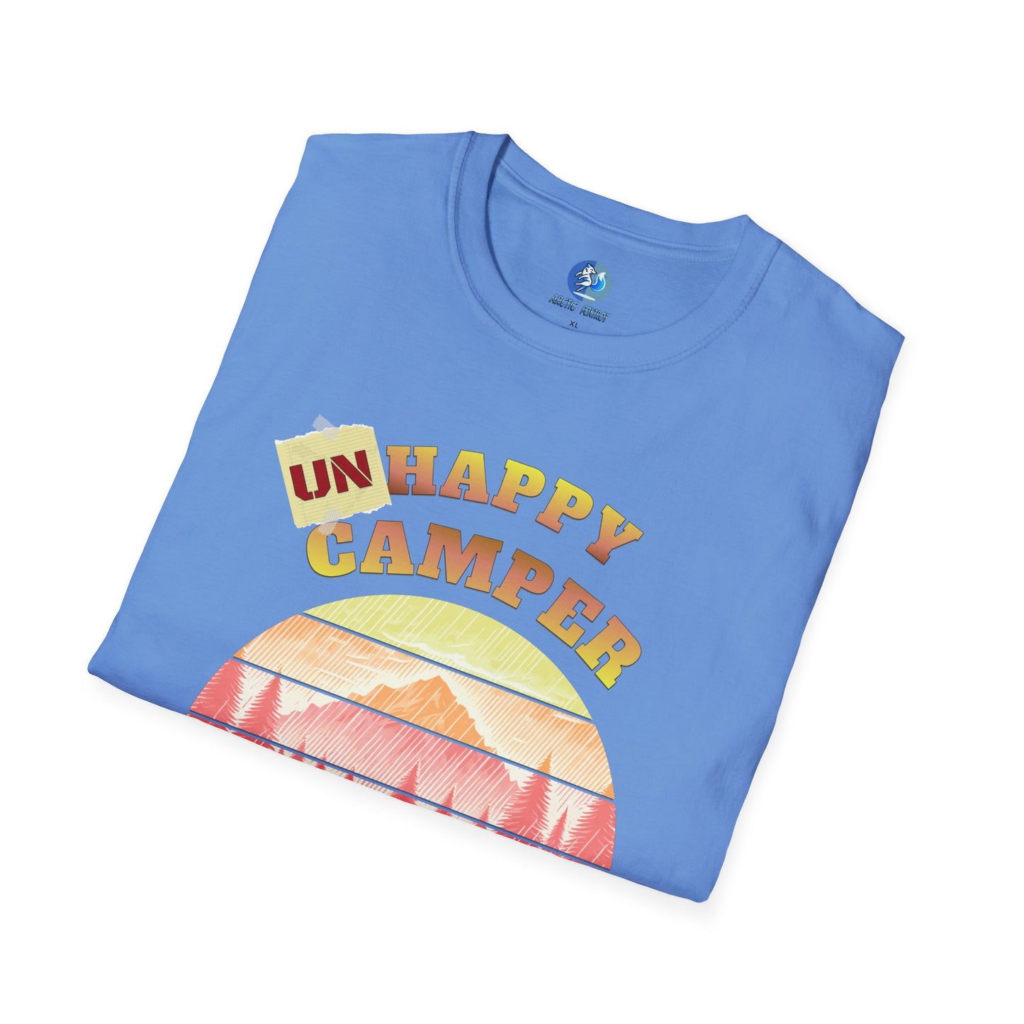 Unhappy Camper - Unisex Softstyle T-Shirt
