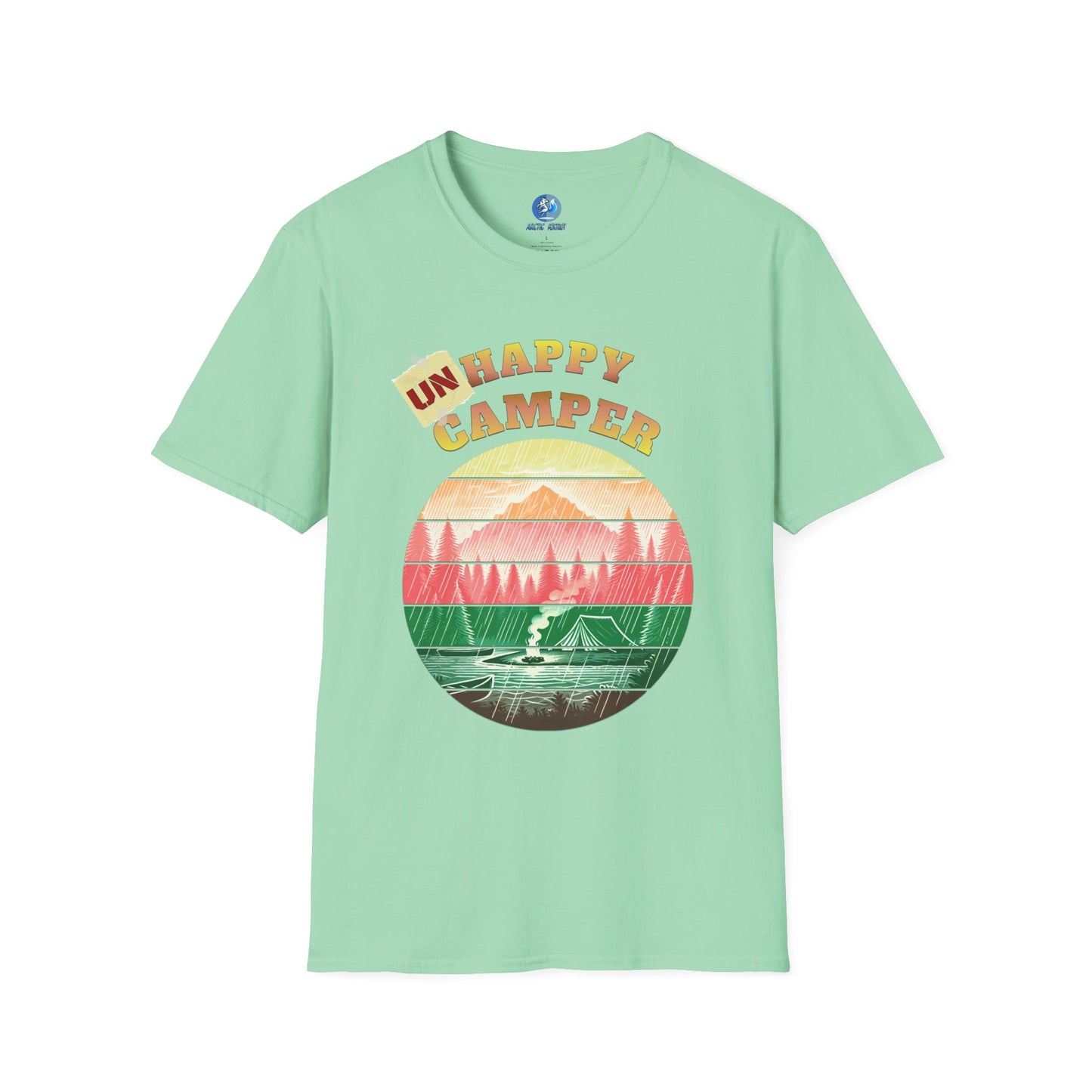 Unhappy Camper - Unisex Softstyle T-Shirt