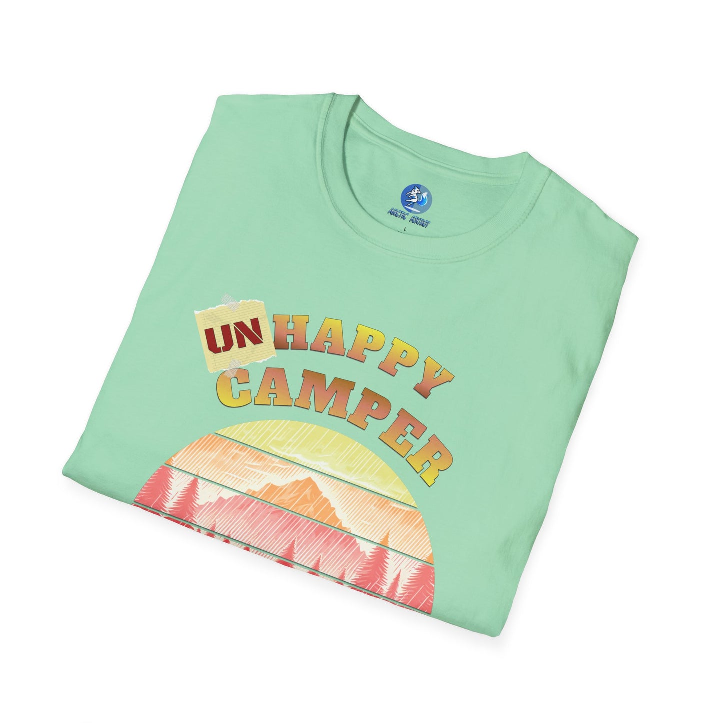 Unhappy Camper - Unisex Softstyle T-Shirt
