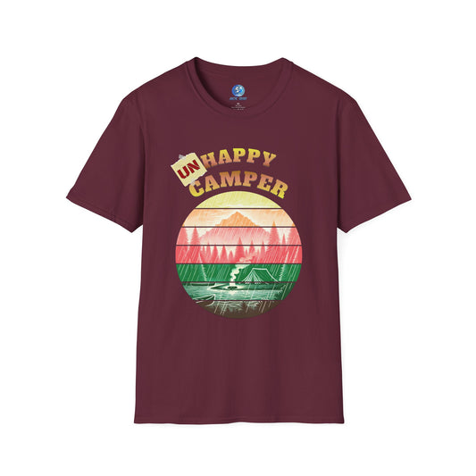 Unhappy Camper - Unisex Softstyle T-Shirt