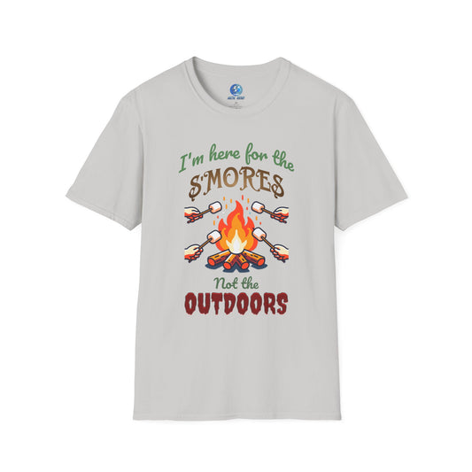 I'm Here For the S'mores - Unisex Softstyle T-Shirt